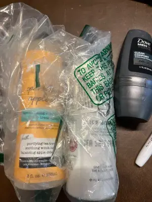 sparkling apple cider vinegar, sea salt spray , men’s deodorant