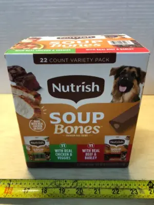 22 count variety pack soup bones for dogs exp:3/22/27