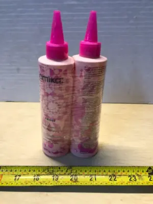 2 bottles 6.7oz each reset pink charcoal scalp cleaning oil