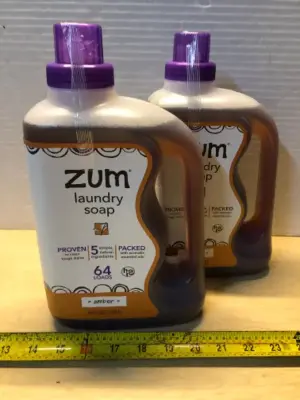 2 bottles 64oz sun laundry detergent