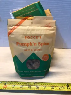 5 bags 6oz dog treats exp:5/26/26