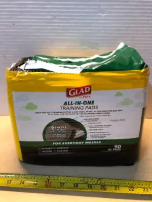 50 count all in one xl training pads