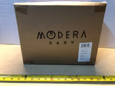 Blue mini crib topper