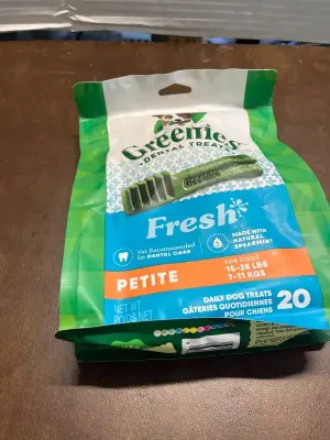 greenies dental treats exp12/25