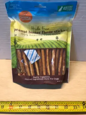 14.1oz rawhide free chews exp:7/31/27