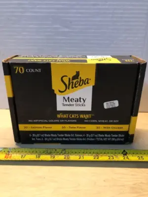70count Sheba cat food exp:5/26