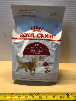 3lb fit and active cat food exp:5/15/26