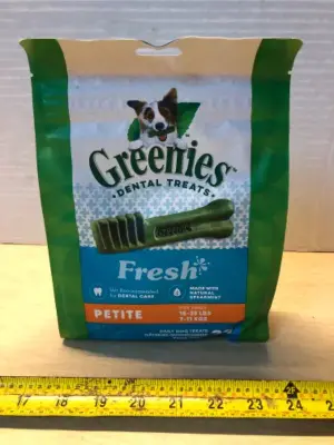 12oz greenies dental treats exp:12/25/29