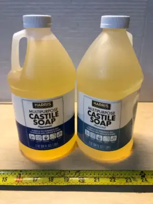 2 bootlegs 2qt each multipurpose Castile soap