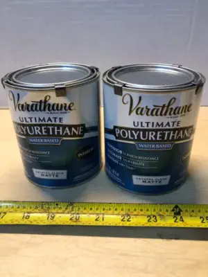 2 cans 32oz each ultimate polyurethane