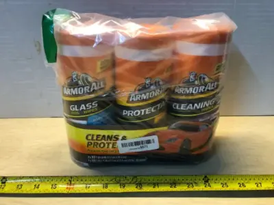 3pack armor all auto wipes