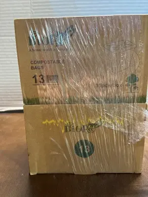 2ct compostable bags