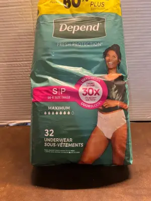 depend fresh protection 32 underwear