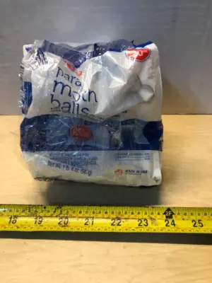 3 bags 4oz moth balls