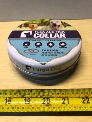 Large dog flea and tick collar