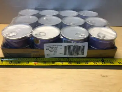 24 cans friskies cat food exp:12/27