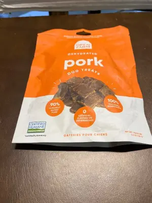 pork dog treats 4.5oz