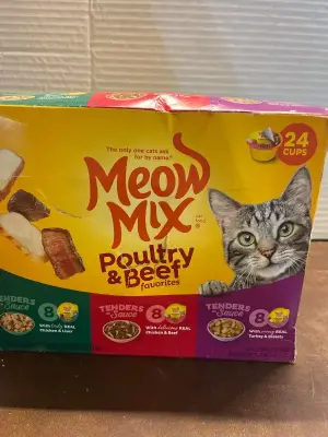 meow mix poultry & beef 4lbs