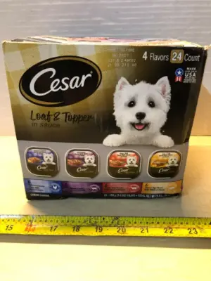 24 count Cesar dog food exp:6/27