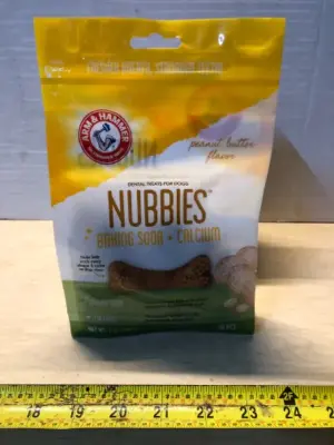 4 bags 7oz nubbies dog treats exp:5/20/28