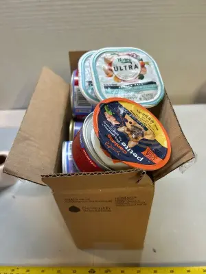 various canned food, various dates