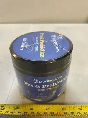 pre and probiotic soft chews 07/27