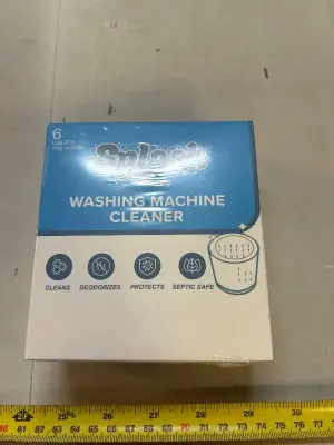 3 6 packs of washing machine cleaner