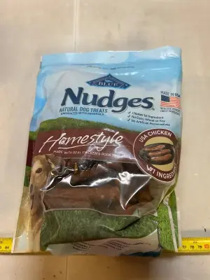 2 blue, buffalo natural dog treats 05/26