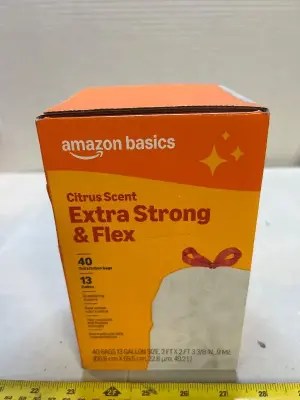 40 tall citrus scented garbage bags