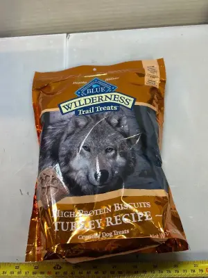 Blue buffalo high-protein biscuits