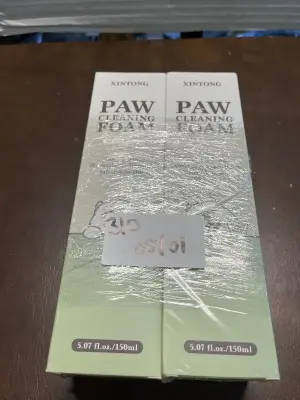 2ct paw cleaning foam