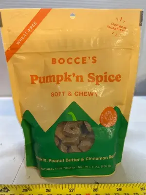 pumpkin soft chews for dogs 3ct