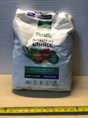 12lbs nutro natural choice dog food exp:5/20/26