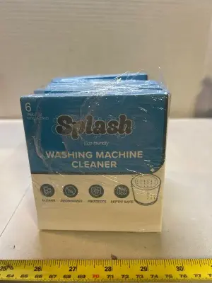 7 6 packs of washing machine cleaner