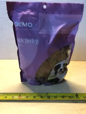 2LB duck jerky for dogs exp:5/20/26
