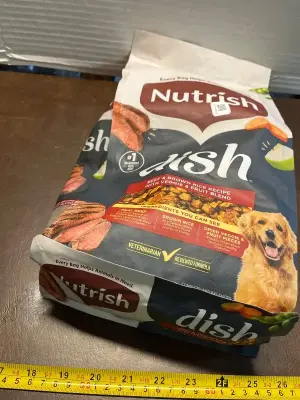 nutrish dog food 3.75lb exp05/26