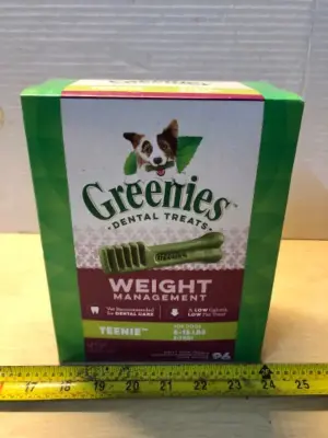 27oz greenies dental treats exp:5/27/29