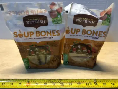 2 bags 12.6oz soup bones exp:5/23/26