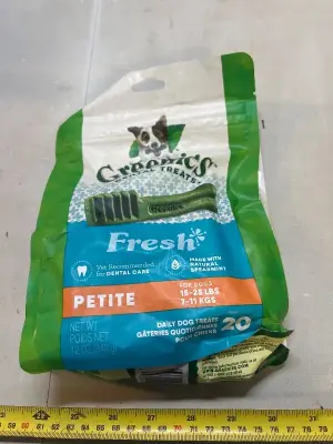 greenies petite dental treats 12/25