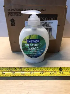 6 bottles 7.5oz hand soap