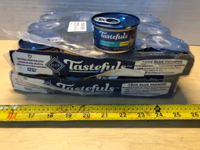 24 cans tastefuls cat food exp:12/13/27