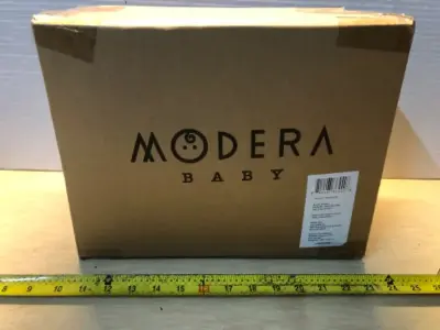 Blue mini crib topper