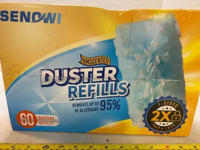60 unscented duster refills