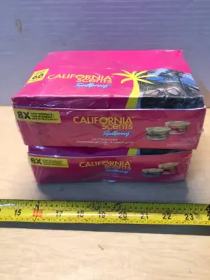 2 boxes 12 cans each cherry car scents