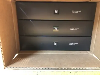 3 boxes N aluminum capsules coffee exp:5/31/26