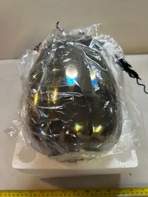 light up glass pumpkin