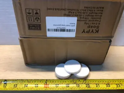 2 boxes 100pc each jasmine hotel soap