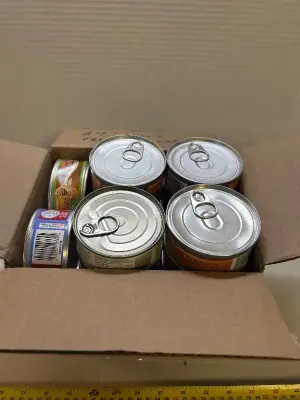 24 cans variety cat food 2027