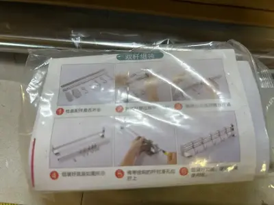 stainless steel kitchen utensil rack with hooks