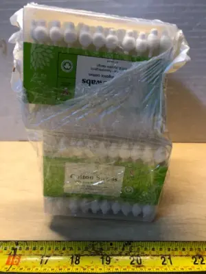 6 boxes 60 each cotton swabs